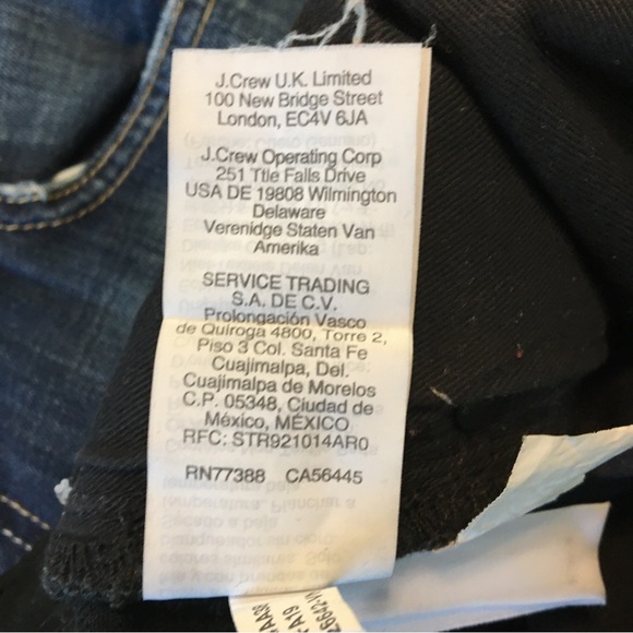 Madewell Jeans Women's Atlectic Slim Black Size 35/32 Straight Denim Pockets - Picture 11 of 12